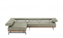 JOOP! Ecksofa Leder 24/7 8106 | Grau links