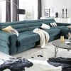 pop Ecksofa Samt Scarlatti | Blau-Grau rechts -Sofas Verkaufsladen 25402877 5 201911051103