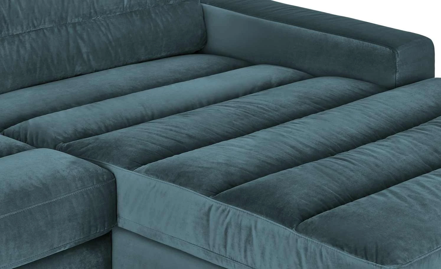 pop Ecksofa Samt Scarlatti | Blau-Grau rechts 10 pop Ecksofa Samt Scarlatti | Blau-Grau rechts – Bild 8