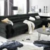 pop Ecksofa Samt Scarlatti | Schwarz rechts -Sofas Verkaufsladen 25402882 8 201911051103