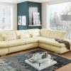 Lounge Collection Ecksofa Leder Spencer | Beige rechts Grundfunktion -Sofas Verkaufsladen 25403212 1 202006091719