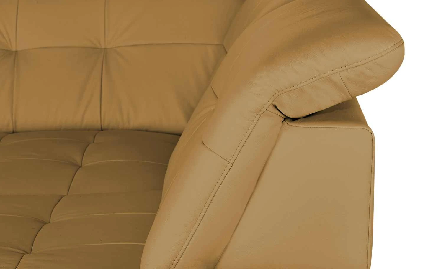 Lounge Collection Ecksofa Leder Spencer | Kurkumagelb rechts Grundfunktion 10 Lounge Collection Ecksofa Leder Spencer | Kurkumagelb rechts Grundfunktion – Bild 8