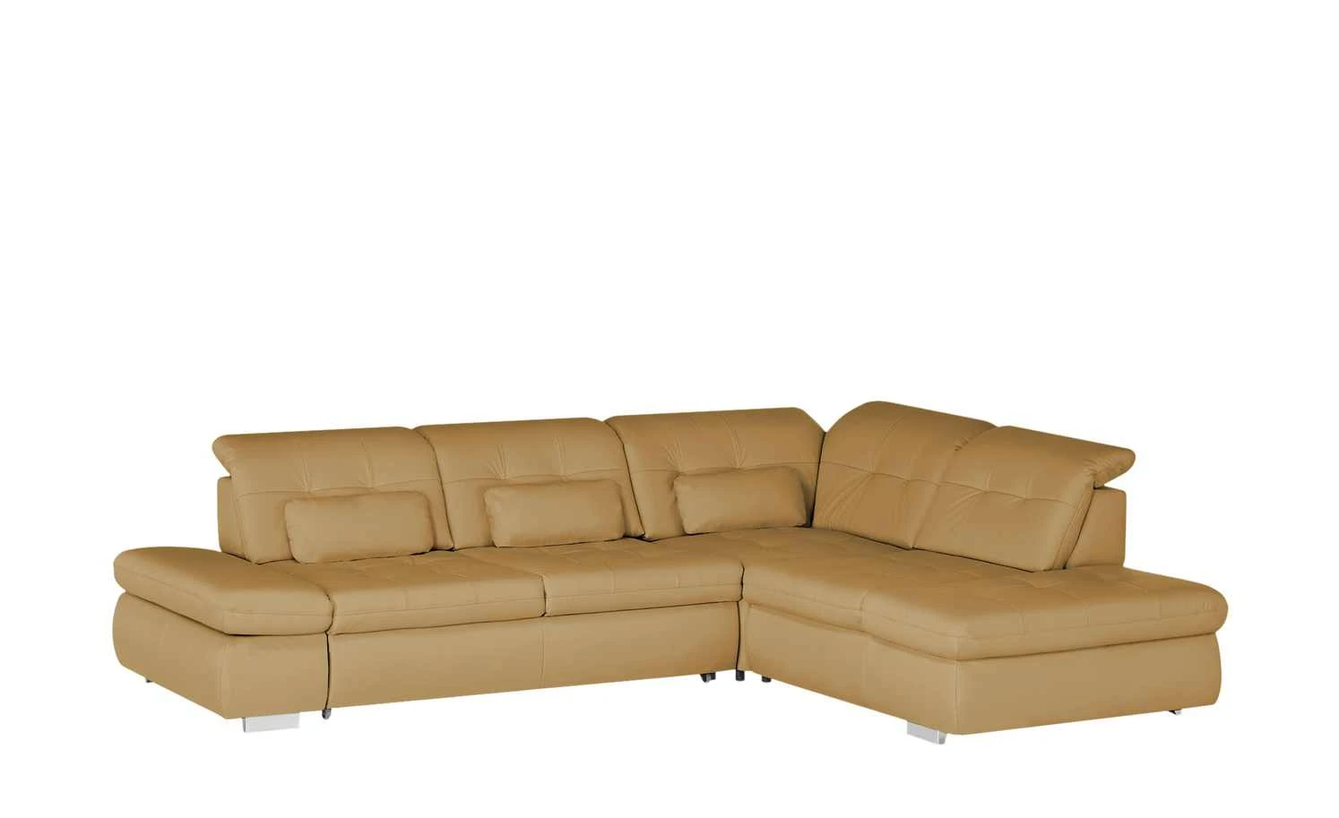 Lounge Collection Ecksofa Leder Spencer | Kurkumagelb rechts Grundfunktion 11 Lounge Collection Ecksofa Leder Spencer | Kurkumagelb rechts Grundfunktion – Bild 9