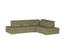Lounge Collection Ecksofa Leder Spencer | Moosgrün rechts Grundfunktion -Sofas Verkaufsladen 25403218 7 202006091719