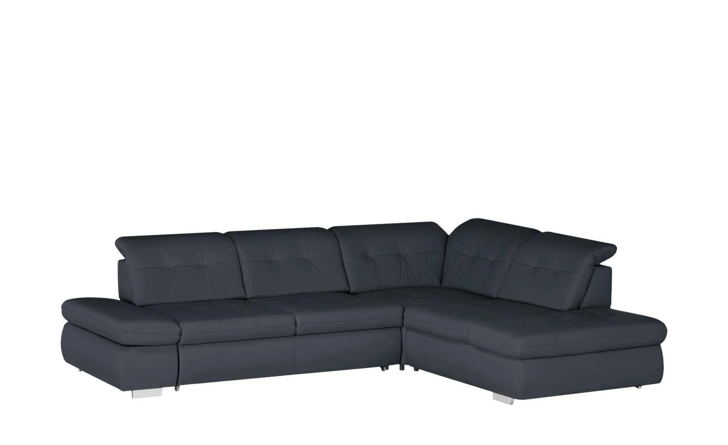 Lounge Collection Ecksofa Leder Spencer | Nachtblau rechts Grundfunktion 5 Lounge Collection Ecksofa Leder Spencer | Nachtblau rechts Grundfunktion – Bild 3