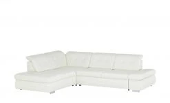 Lounge Collection Ecksofa Leder Spencer | Weiß links Grundfunktion -Sofas Verkaufsladen 25403224 7 201912232237
