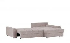 bobb Ecksofa Soumia | Rosé (Flamingo) rechts Mikrofaser -Sofas Verkaufsladen 25403295 3 202003172243
