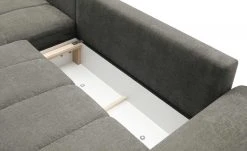 bobb Ecksofa Soumia | Dunkelgrau (Darkgrey) rechts Mikrofaser -Sofas Verkaufsladen 25403297 10 202106181242