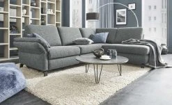 Max Schelling Ecksofa Maximum Plus | Grau rechts Grundfunktion