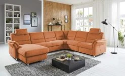 meinSofa Wohnlandschaft Donald | Terra (Orange) rechts Erweiterte Funktion -Sofas Verkaufsladen 25403541 1 202009172241