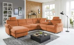 meinSofa Wohnlandschaft Donald | Terra (Orange) rechts Erweiterte Funktion -Sofas Verkaufsladen 25403541 6 202009172241