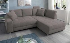 bobb Ecksofa Arissa de Luxe | Graubraun rechts