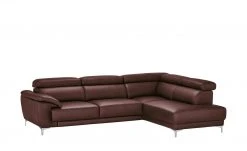 Max Schelling Ecksofa Vita | Rotbraun rechts Grundfunktion -Sofas Verkaufsladen 25403751 10 202001082240