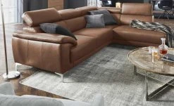 Max Schelling Ecksofa Vita | Braun rechts Grundfunktion