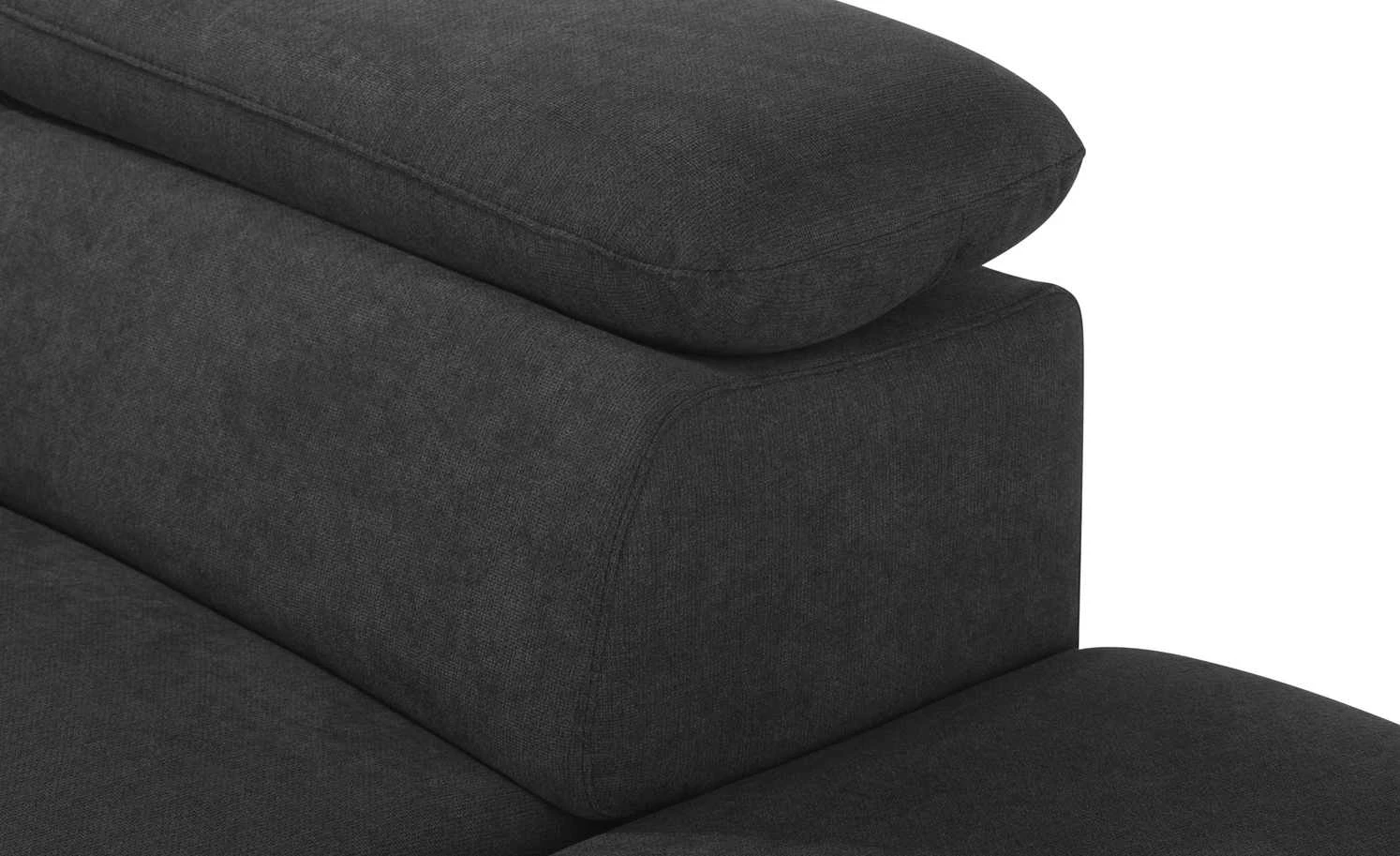 uno Ecksofa Preston | Dunkelgrau rechts Grundfunktion 5 uno Ecksofa Preston | Dunkelgrau rechts Grundfunktion – Bild 3