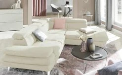 uno Ecksofa Preston | Beige rechts Grundfunktion