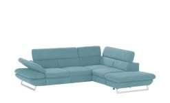 uno Ecksofa Preston | Azur (Hellblau) rechts Grundfunktion -Sofas Verkaufsladen 25404198 6 201912092242