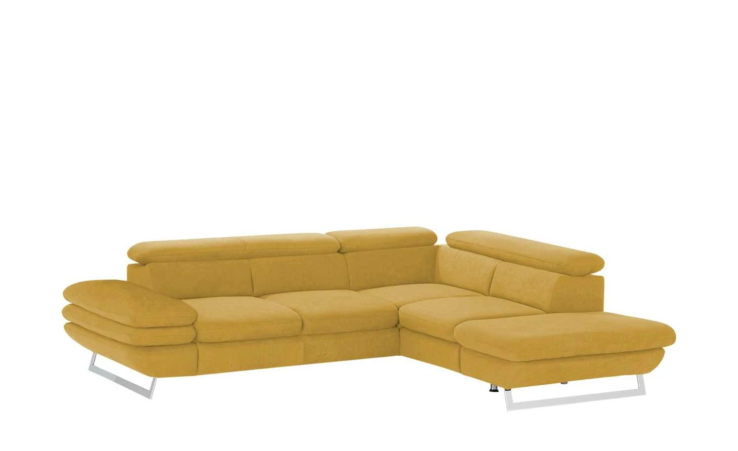 uno Ecksofa Preston | Senf (Gelb) rechts Grundfunktion 5 uno Ecksofa Preston | Senf (Gelb) rechts Grundfunktion – Bild 3