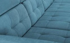 uno Wohnlandschaft Elias II | Matte: Azur, Korpus: Schwarz rechts Grundfunktion -Sofas Verkaufsladen 25404320 8 201912102236