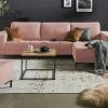 smart Ecksofa Garda | Rotbraun (Terra) rechts Webstoff -Sofas Verkaufsladen 25404347 10 202003202251