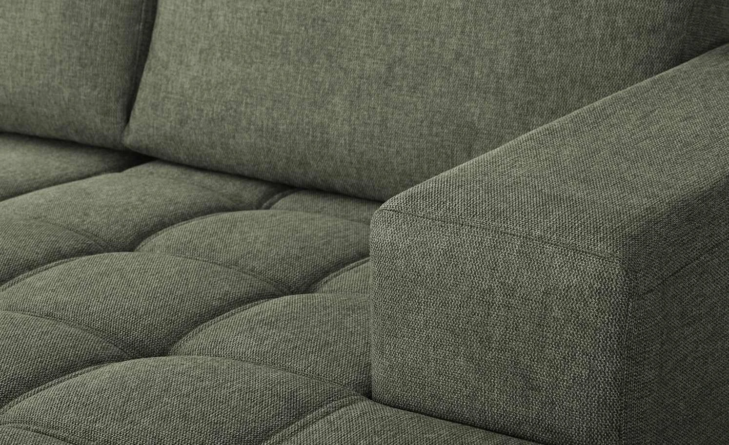 smart Ecksofa Garda | Grün rechts Webstoff 9 smart Ecksofa Garda | Grün rechts Webstoff – Bild 7