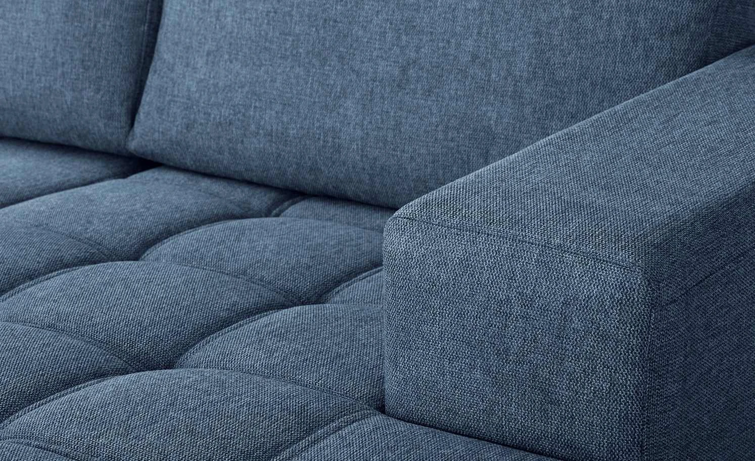 smart Ecksofa Garda | Blau rechts Webstoff 8 smart Ecksofa Garda | Blau rechts Webstoff – Bild 6