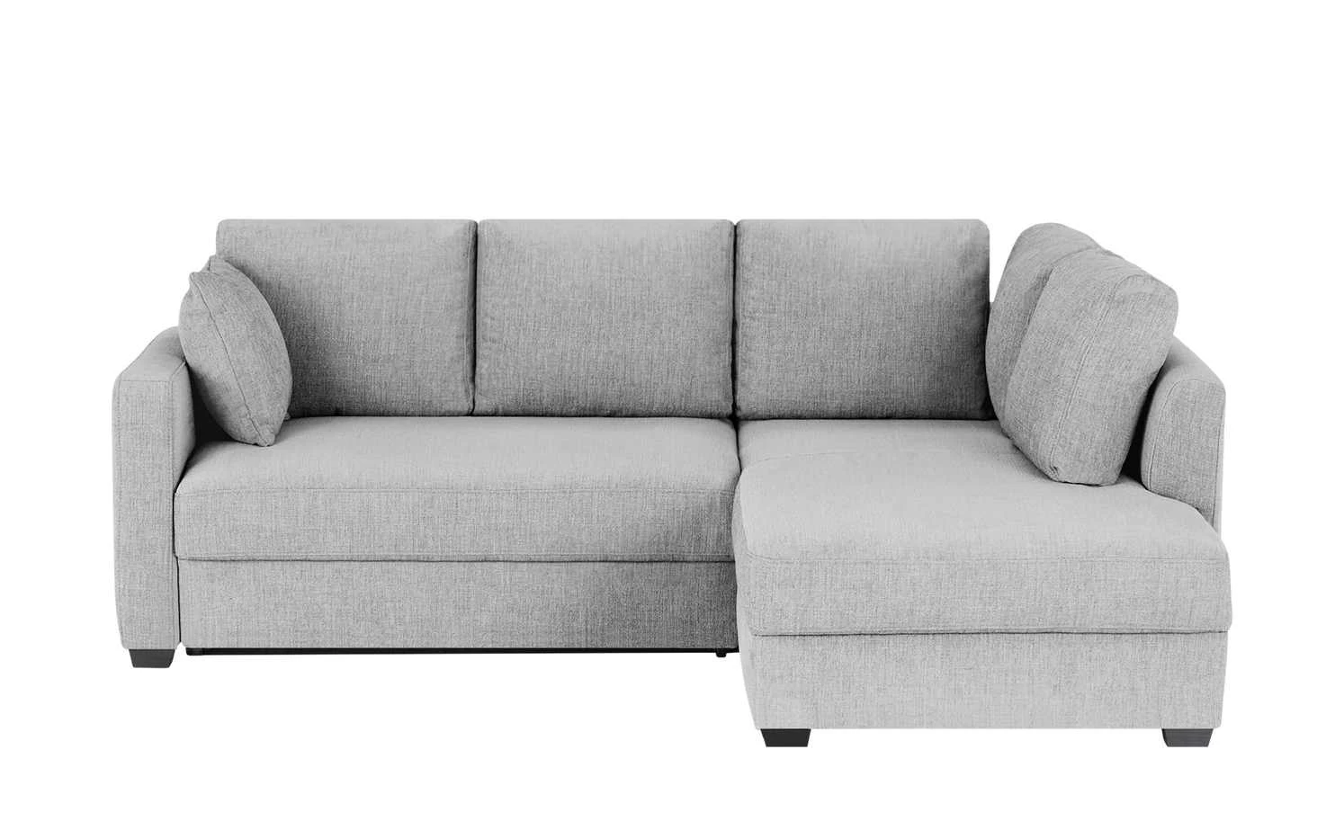 bobb Ecksofa Lisa de Luxe | Hellgrau (Melange) rechts 3 bobb Ecksofa Lisa de Luxe | Hellgrau (Melange) rechts