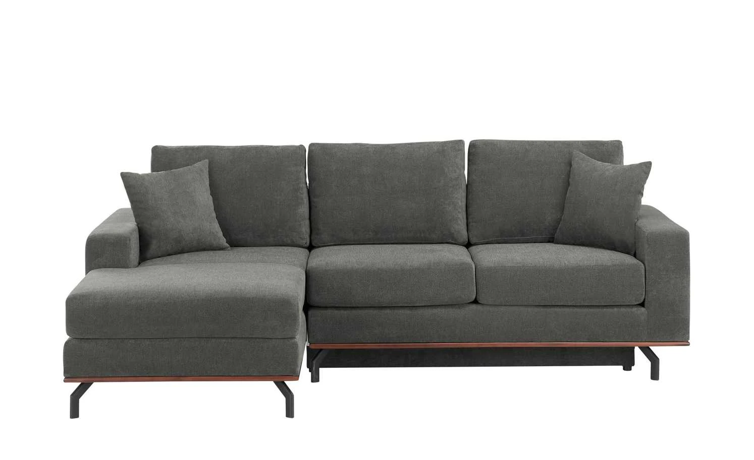 smart Wohnlandschaft Emily | Steingrau links 3 smart Wohnlandschaft Emily | Steingrau links