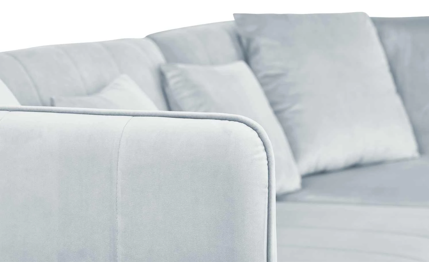 smart Ecksofa Sara | Eisblau rechts 8 smart Ecksofa Sara | Eisblau rechts – Bild 6