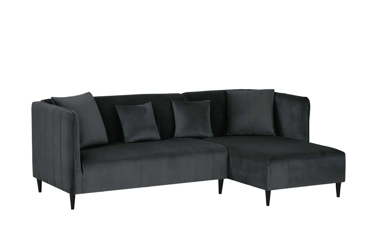 smart Ecksofa Sara | Schwarz rechts 9 smart Ecksofa Sara | Schwarz rechts – Bild 7