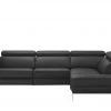 uno Ecksofa Leder Dallas | Schwarz rechts Grundfunktion -Sofas Verkaufsladen 25405076 7 202106172234