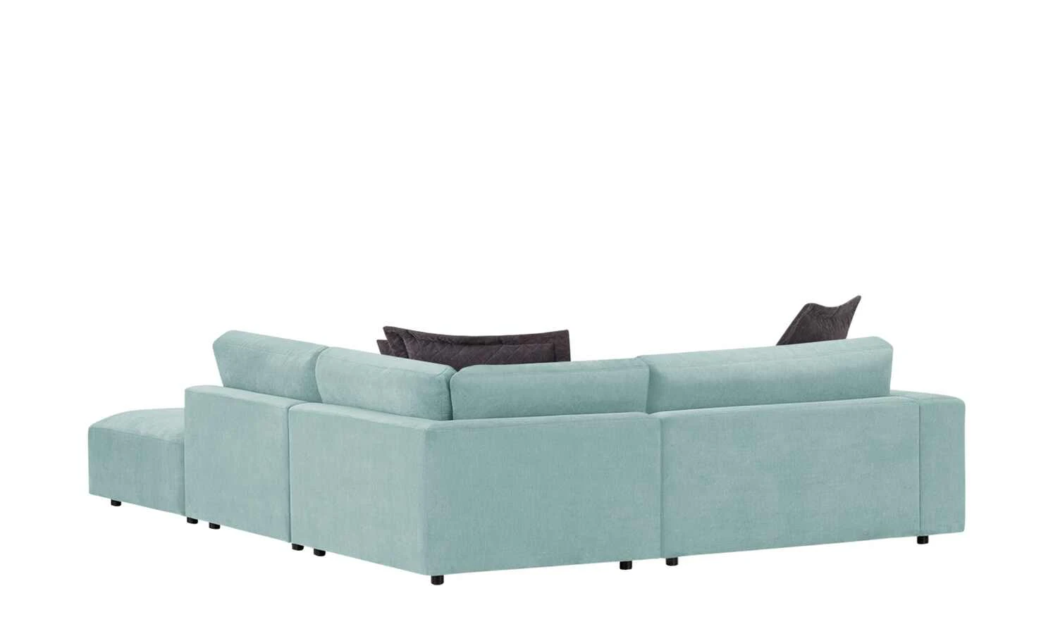 Gallery M Ecksofa Lucia | Aqua (Türkis) rechts 17 Gallery M Ecksofa Lucia | Aqua (Türkis) rechts – Bild 15