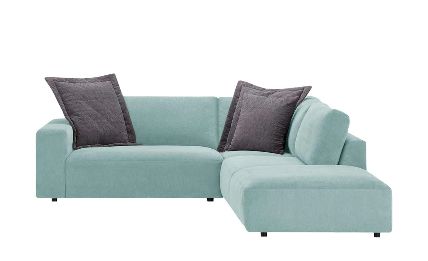 Gallery M Ecksofa Lucia | Aqua (Türkis) rechts 6 Gallery M Ecksofa Lucia | Aqua (Türkis) rechts – Bild 4