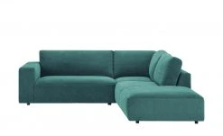 Gallery M Ecksofa Lucia | Petrol rechts
