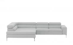 Gallery M Ecksofa Felicia | Grau links Grundfunktion
