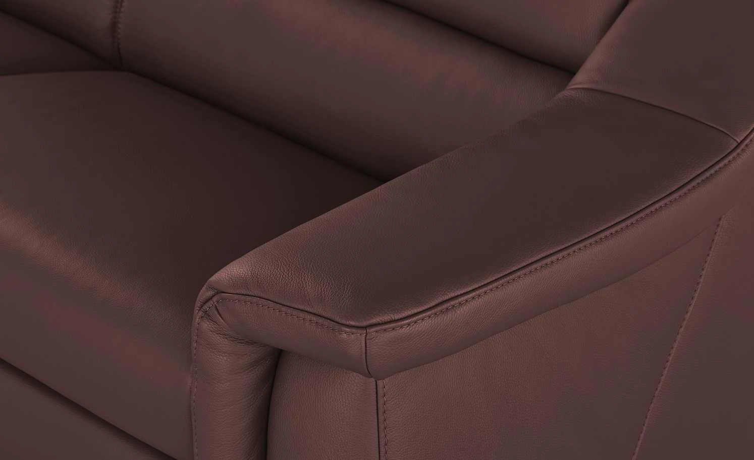 himolla Ledersofa 1501 | Oxblood (Dunkelrot) Grundfunktion 2,5 11 himolla Ledersofa 1501 | Oxblood (Dunkelrot) Grundfunktion 2,5 – Bild 9