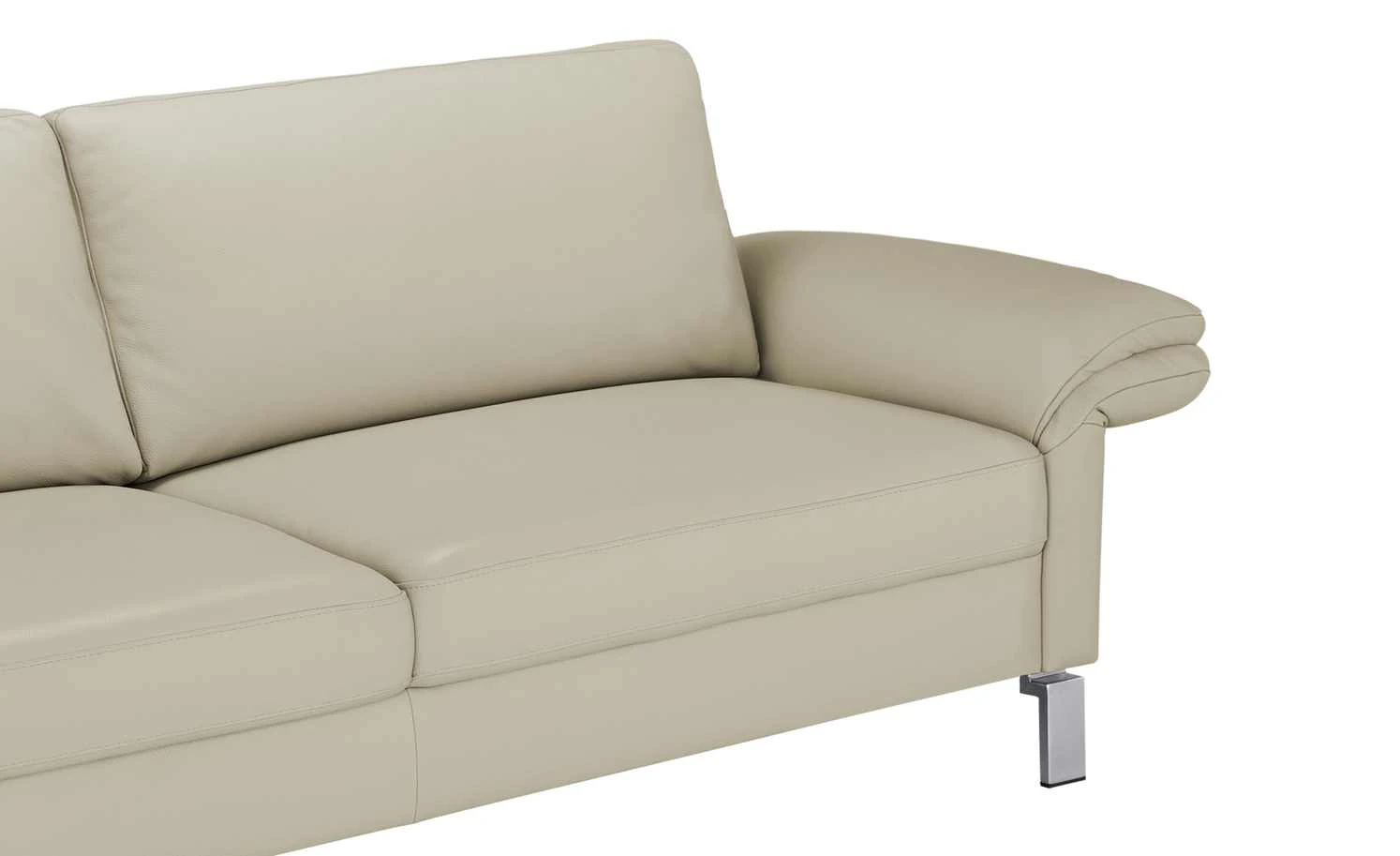 Max Schelling Einzelsofa Maximum | Perle (Creme) 2,5 Winkel, Winkel Chrom matt 7 Max Schelling Einzelsofa Maximum | Perle (Creme) 2,5 Winkel, Winkel Chrom matt – Bild 5