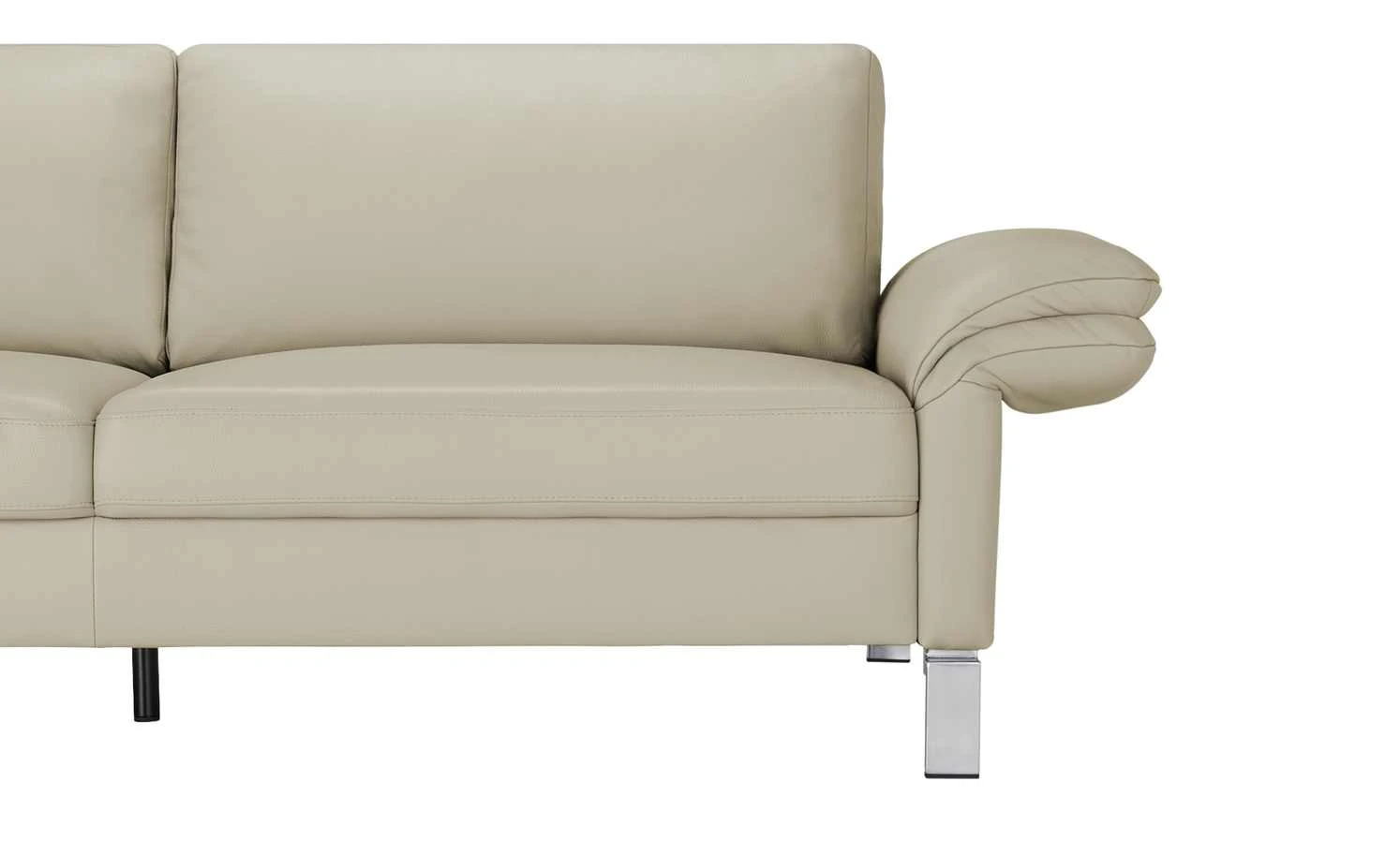 Max Schelling Einzelsofa Maximum | Perle (Creme) 2,5 Winkel, Winkel Chrom matt 9 Max Schelling Einzelsofa Maximum | Perle (Creme) 2,5 Winkel, Winkel Chrom matt – Bild 7