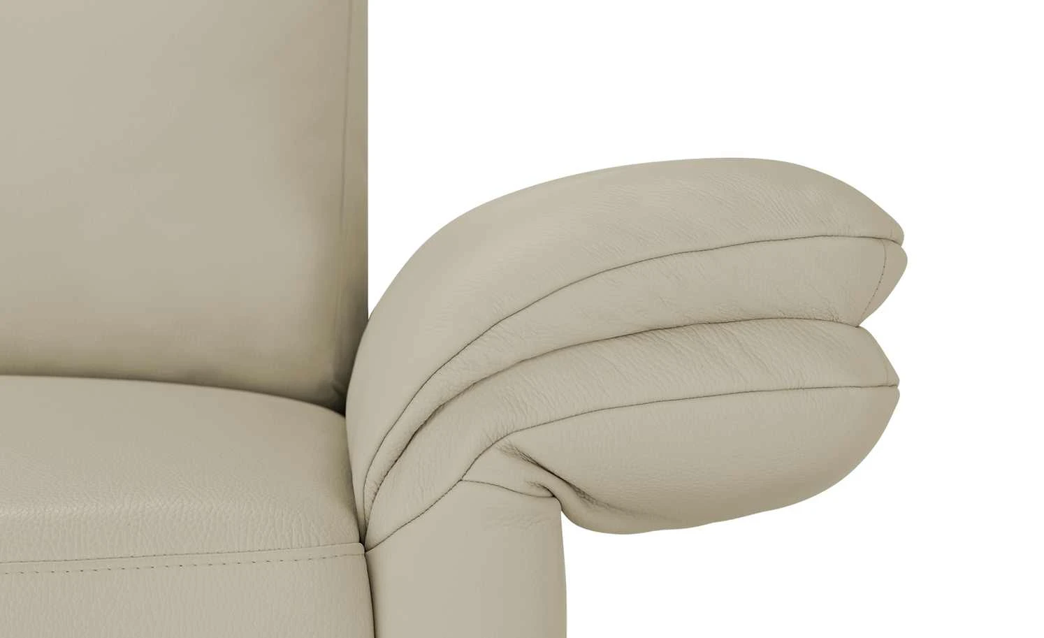 Max Schelling Einzelsofa Maximum | Perle (Creme) 2,5 Winkel, Winkel Chrom matt 11 Max Schelling Einzelsofa Maximum | Perle (Creme) 2,5 Winkel, Winkel Chrom matt – Bild 9