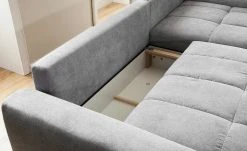 bobb Ecksofa Soumia | Melange (Grau) links Mikrofaser -Sofas Verkaufsladen 25405544 12 202106181242
