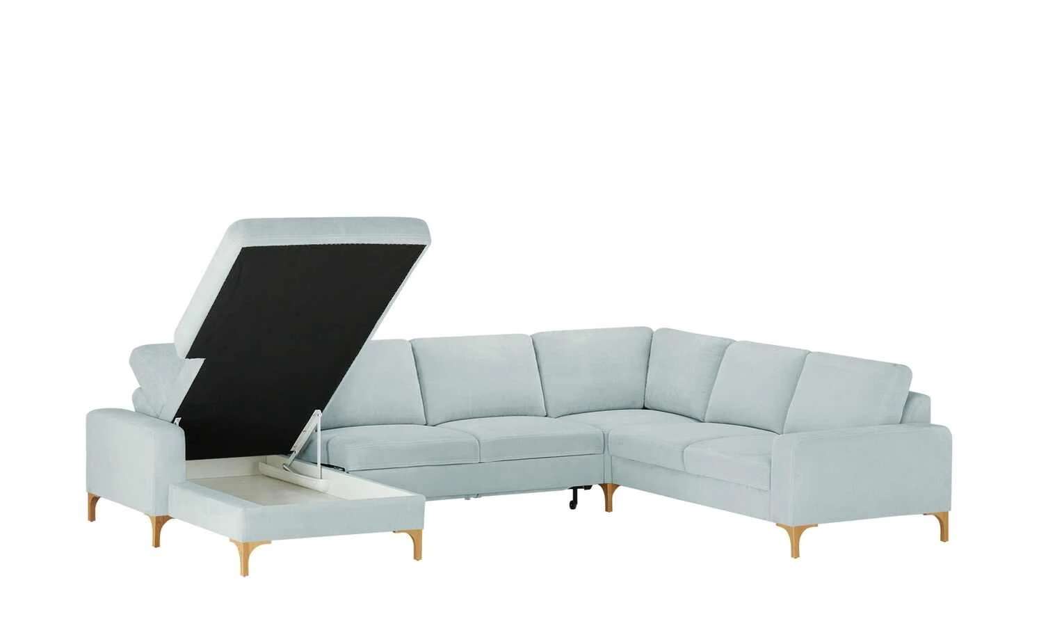 Max Schelling Wohnlandschaft Maximum | Hellblau rechts Erweiterte Funktion Winkel, Winkel 13 Max Schelling Wohnlandschaft Maximum | Hellblau rechts Erweiterte Funktion Winkel, Winkel – Bild 11