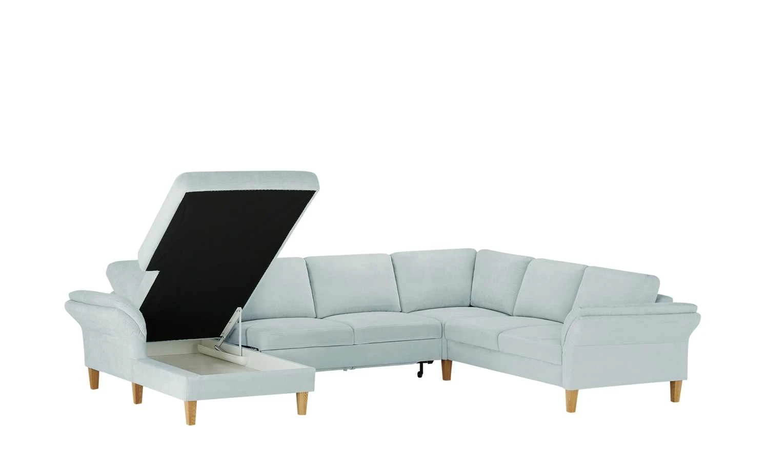 Max Schelling Wohnlandschaft Maximum | Hellblau rechts Erweiterte Funktion Massivholz, Massivholz 11 Max Schelling Wohnlandschaft Maximum | Hellblau rechts Erweiterte Funktion Massivholz, Massivholz – Bild 9