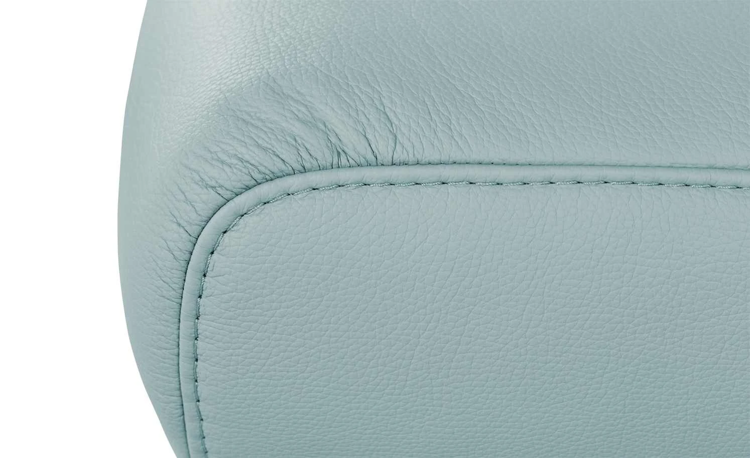 himolla Ecksofa Leder 9707 | Hellblau rechts Grundfunktion 8 himolla Ecksofa Leder 9707 | Hellblau rechts Grundfunktion – Bild 6