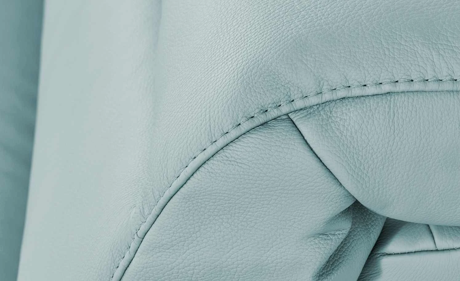 himolla Ecksofa Leder 9707 | Hellblau rechts Grundfunktion 9 himolla Ecksofa Leder 9707 | Hellblau rechts Grundfunktion – Bild 7