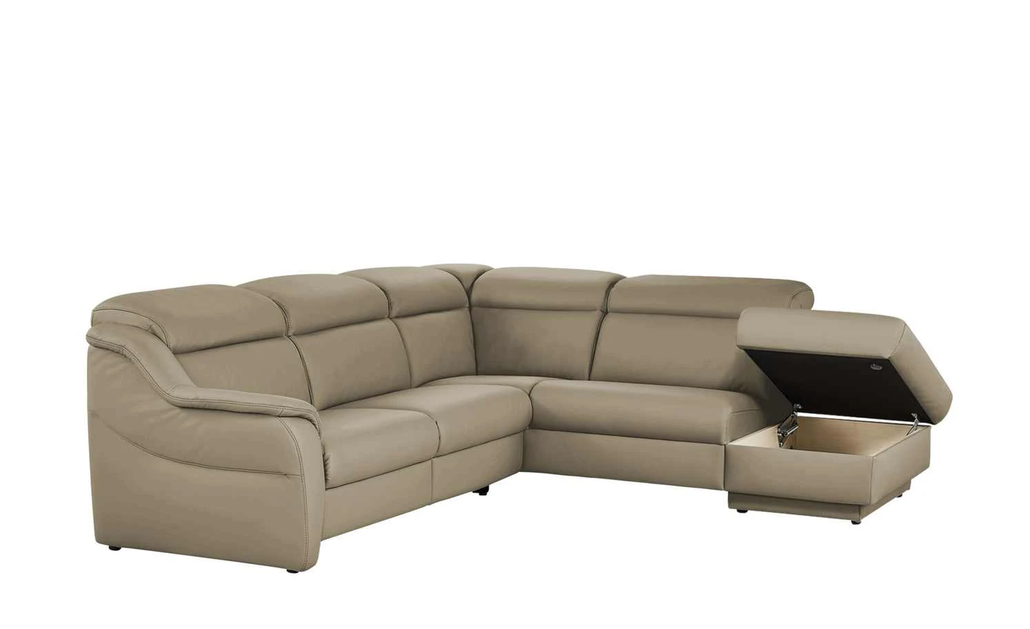 himolla Ecksofa Leder 9707 | Hellbraun rechts Grundfunktion 6 himolla Ecksofa Leder 9707 | Hellbraun rechts Grundfunktion – Bild 4