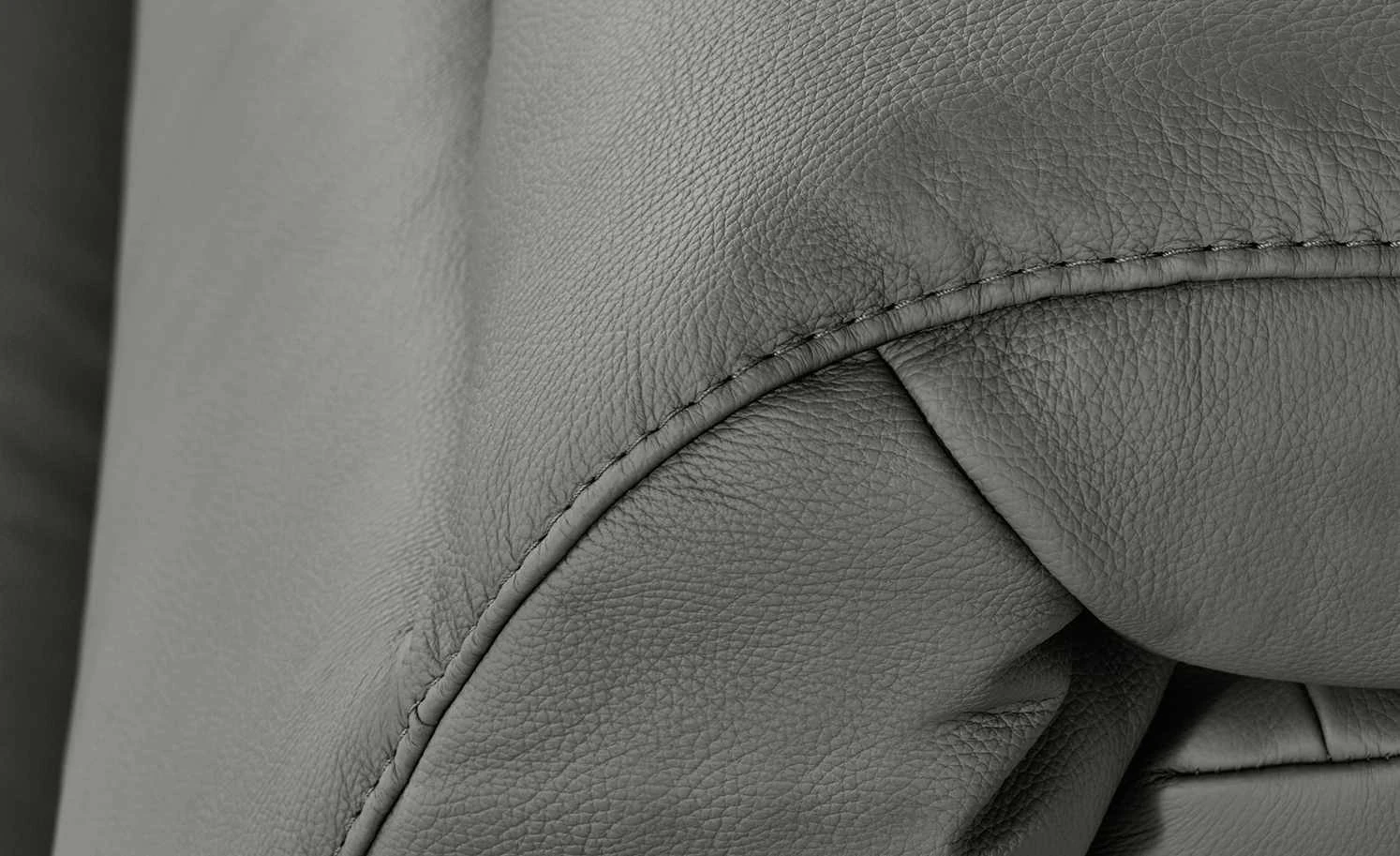 himolla Ecksofa Leder 9707 | Dunkelgrau rechts Grundfunktion 9 himolla Ecksofa Leder 9707 | Dunkelgrau rechts Grundfunktion – Bild 7