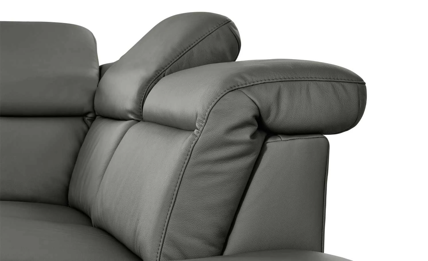 himolla Ecksofa Leder 9707 | Dunkelgrau rechts Grundfunktion 11 himolla Ecksofa Leder 9707 | Dunkelgrau rechts Grundfunktion – Bild 9