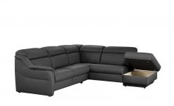himolla Ecksofa Leder 9707 | Kaffee (Schwarz-Braun) rechts Grundfunktion -Sofas Verkaufsladen 25405595 8 202001161148