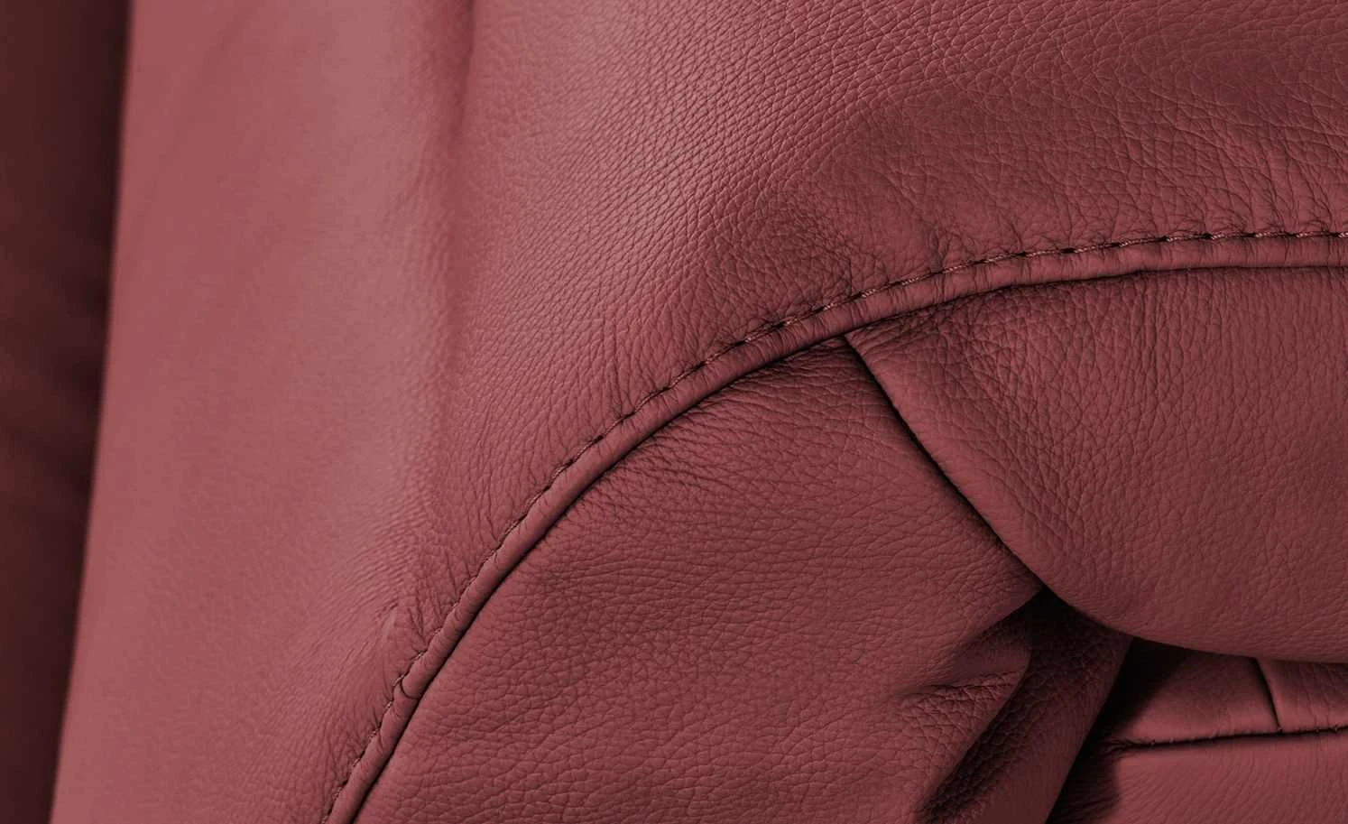 himolla Ecksofa Leder 9707 | Rot rechts Grundfunktion 7 himolla Ecksofa Leder 9707 | Rot rechts Grundfunktion – Bild 5