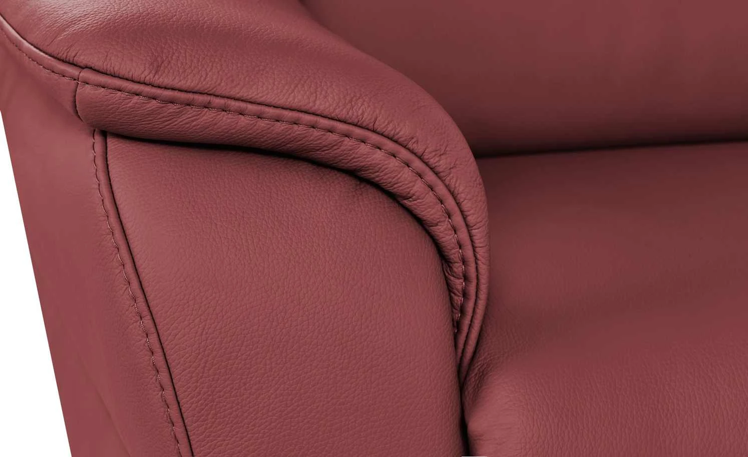 himolla Ecksofa Leder 9707 | Rot rechts Grundfunktion 8 himolla Ecksofa Leder 9707 | Rot rechts Grundfunktion – Bild 6